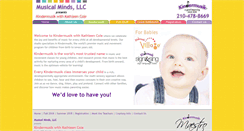 Desktop Screenshot of kindermusikwithkathleen.com